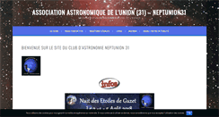 Desktop Screenshot of neptunion31.com